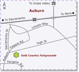 Gold Country Fair Map