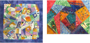 crazy quilt sampler photo