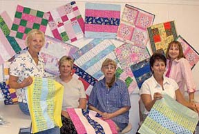 Preemie quilt Activity Day