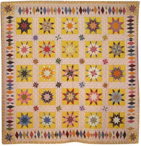 1st place traditional pieced large quilt