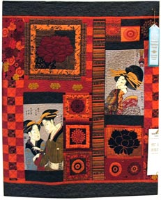 honorable mention traditional pieced wallhanging