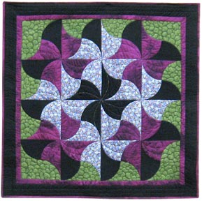 honorable mention traditional pieced wallhanging